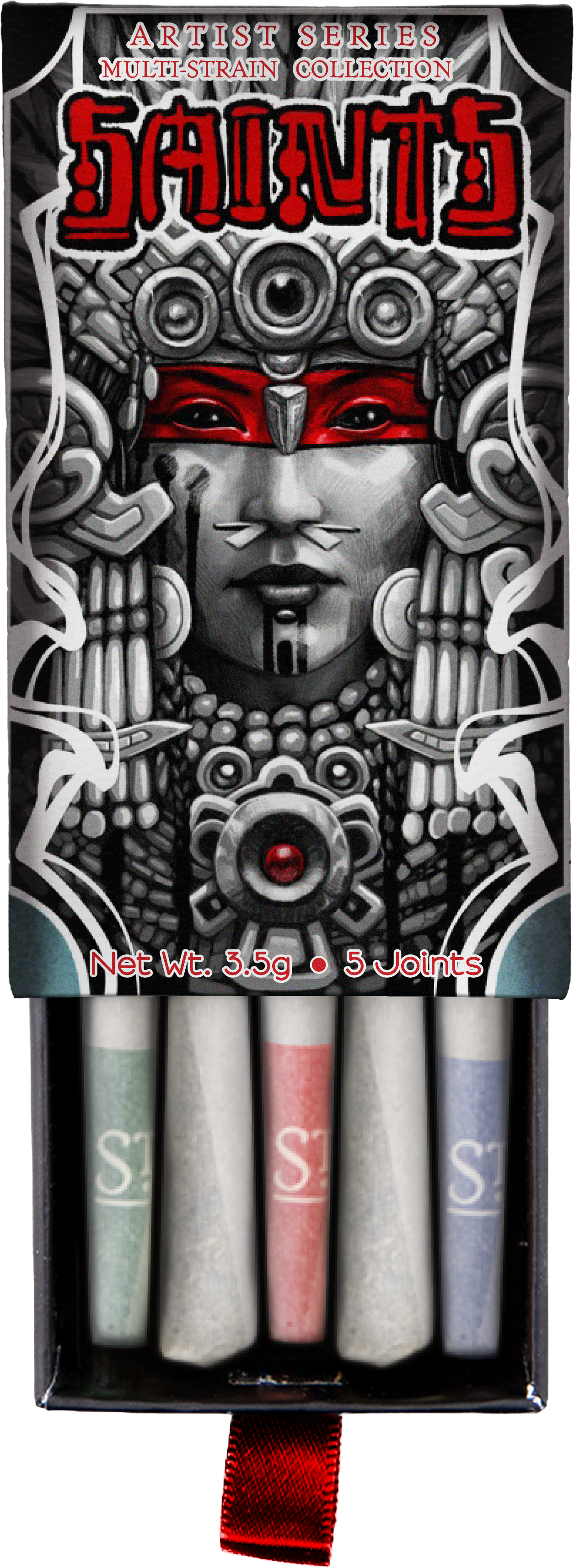 Saints x Gallery Ergo Jose Rodriguez Artist Series Multi-Strain Pre-Rolls (3.5g, Mixed Strain)