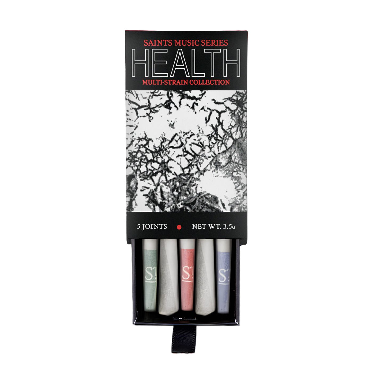 Saints x Health: CONFLICT DLC- Music Series Multi-Strain Pre-Rolls (3.5g, Mixed Strain)