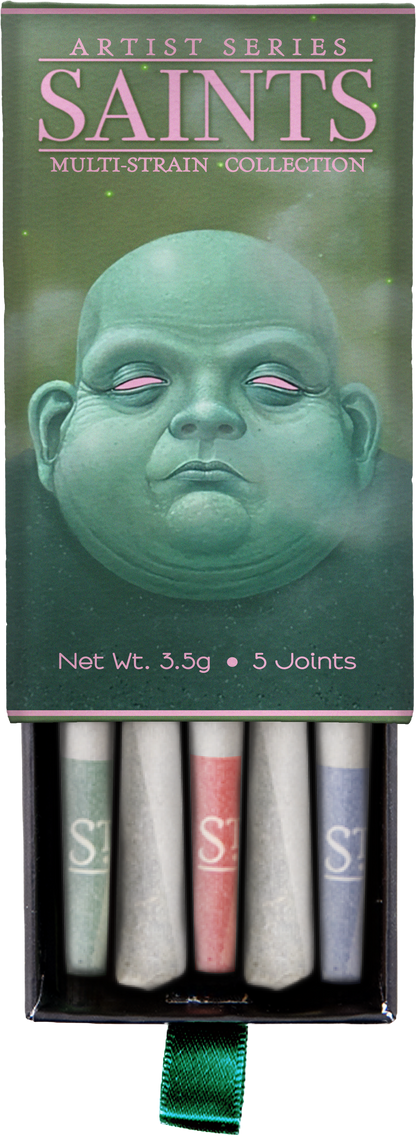 Saints x Gallery Ergo Ego Artist Series Multi-Strain Pre-Rolls (3.5g, Mixed Strain)
