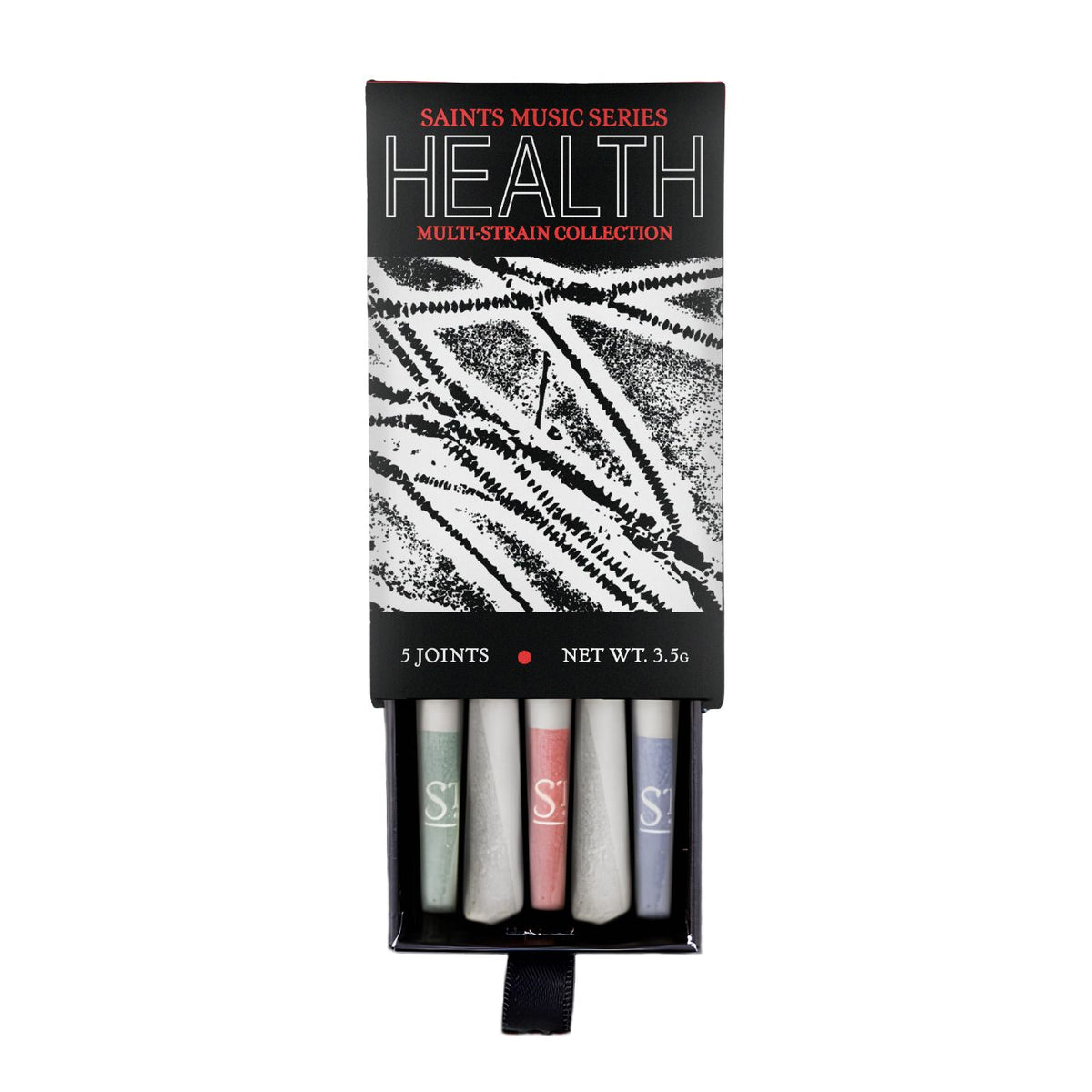 Saints x Health: RAT WARS- Music Series Multi-Strain Pre-Rolls (3.5g, Mixed Strain)