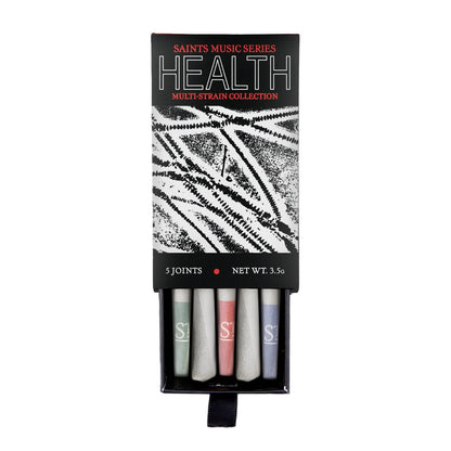 Saints x Health: RAT WARS- Music Series Multi-Strain Pre-Rolls (3.5g, Mixed Strain)