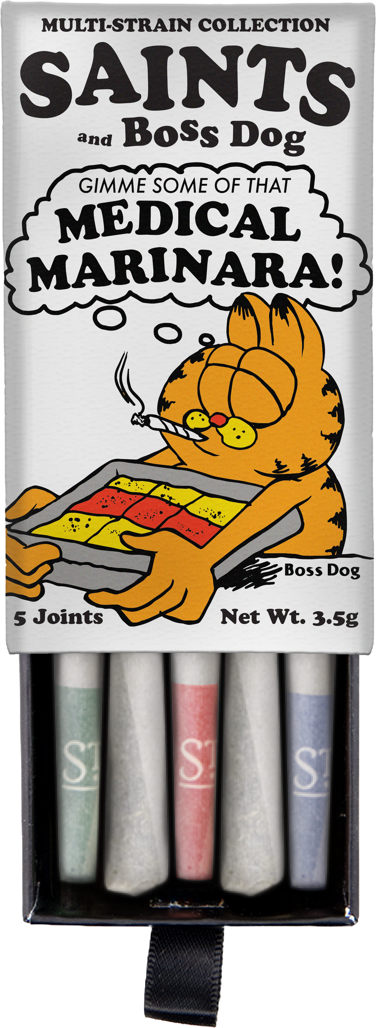 🍝💨 Saints x Boss Dog Multi-Strain Pre-Rolls (3.5g, Mixed Strain)