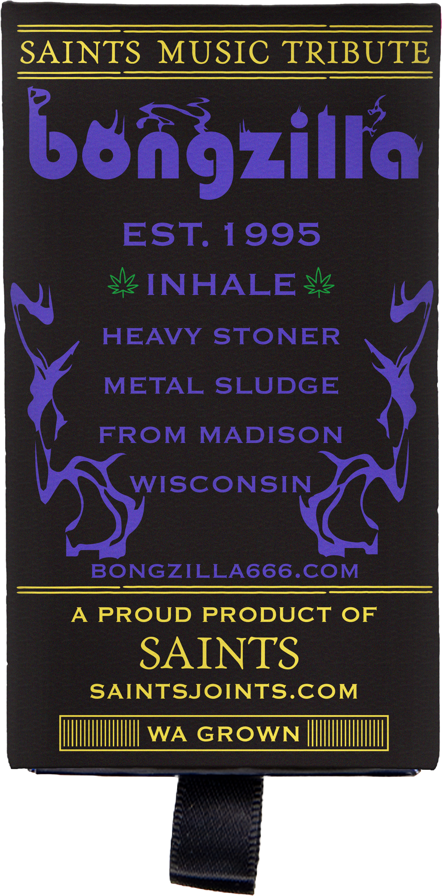 Saints x Bongzilla Music Series 001 Multi-Strain Pre-Rolls (3.5g, Mixed Strain)