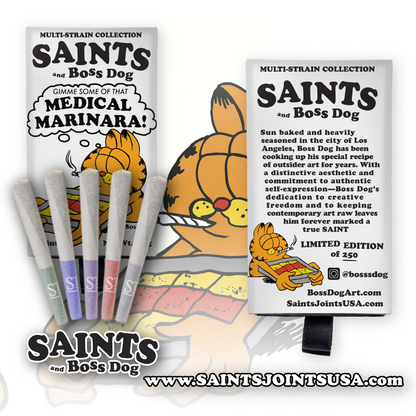 🍝💨 Saints x Boss Dog Multi-Strain Pre-Rolls (3.5g, Mixed Strain)