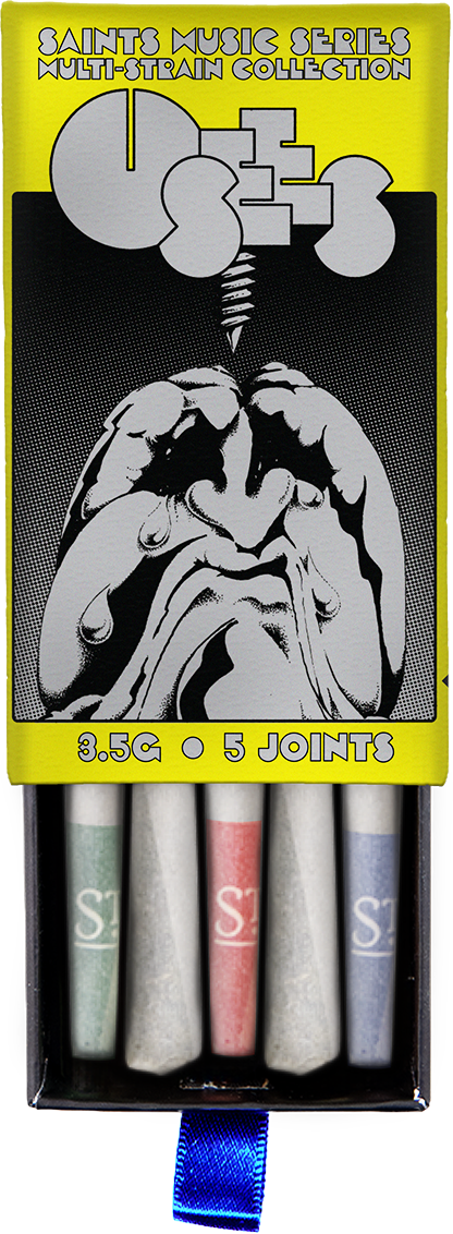 Saints x Osees Music Series 002 Multi-Strain Pre-Rolls (3.5g, Mixed Strain)