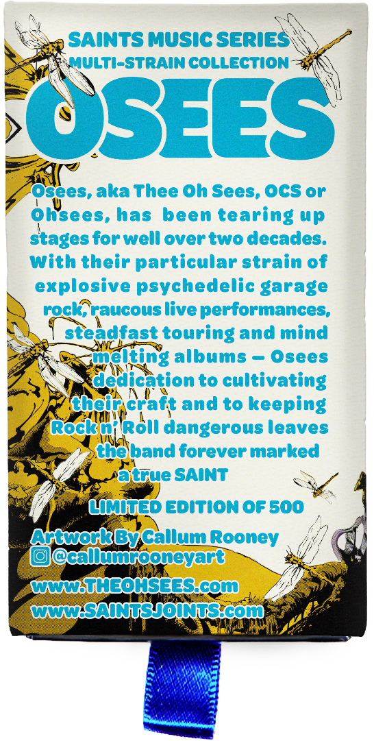 Saints x Osees Music Series 003 Multi-Strain Pre-Rolls (3.5g, Mixed Strain)